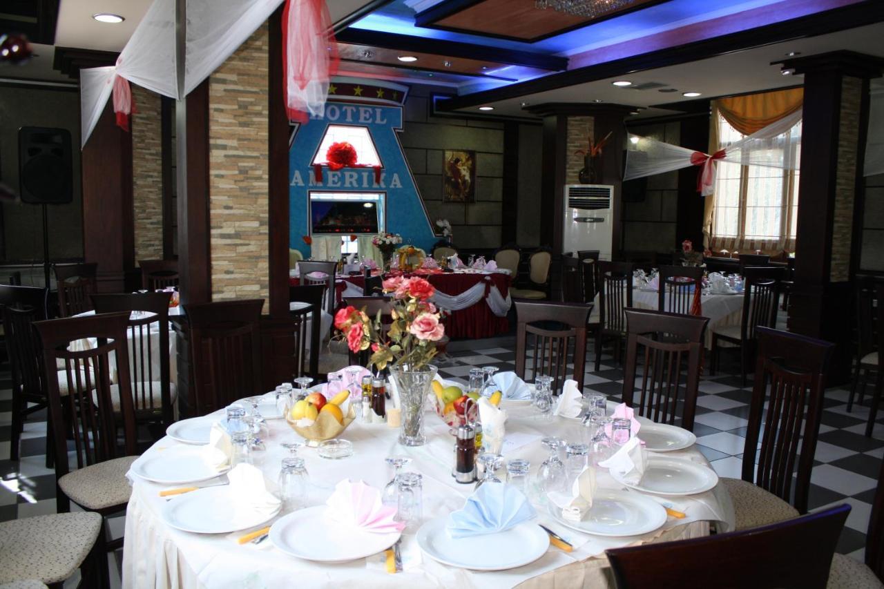 Hotel Bar Restaurant America Kukes Exterior foto